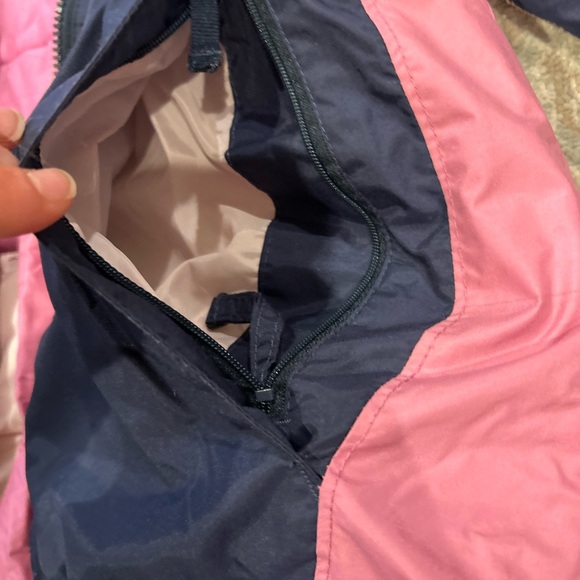 Columbia Jacket kids size 14/16 pink navy blue - Picture 11 of 15